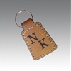 Leather keychain